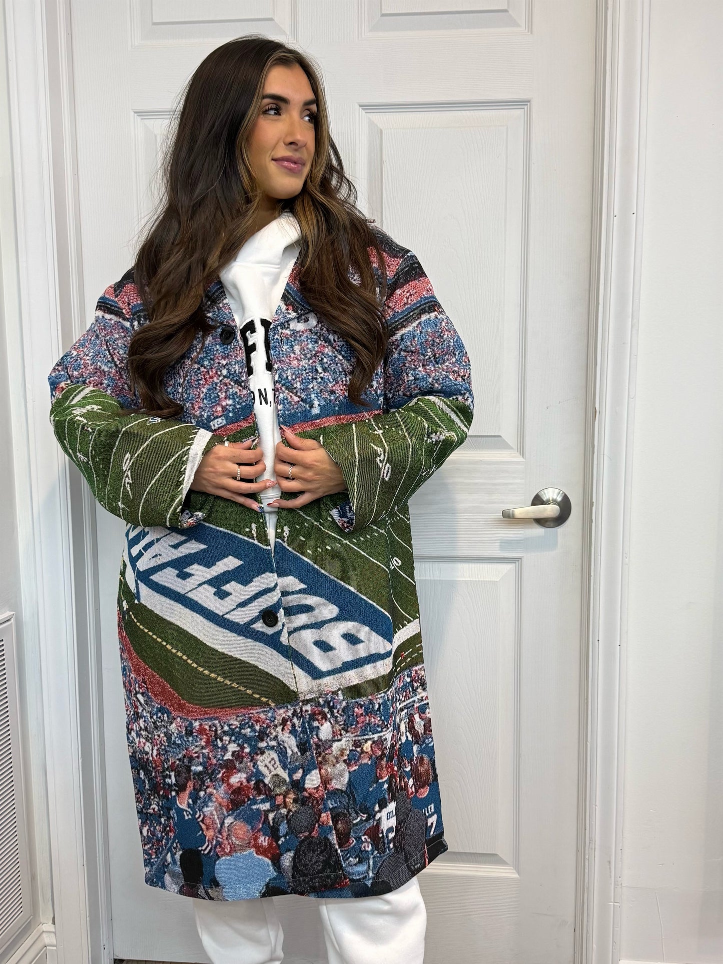 A "VFTR" Trench Coat