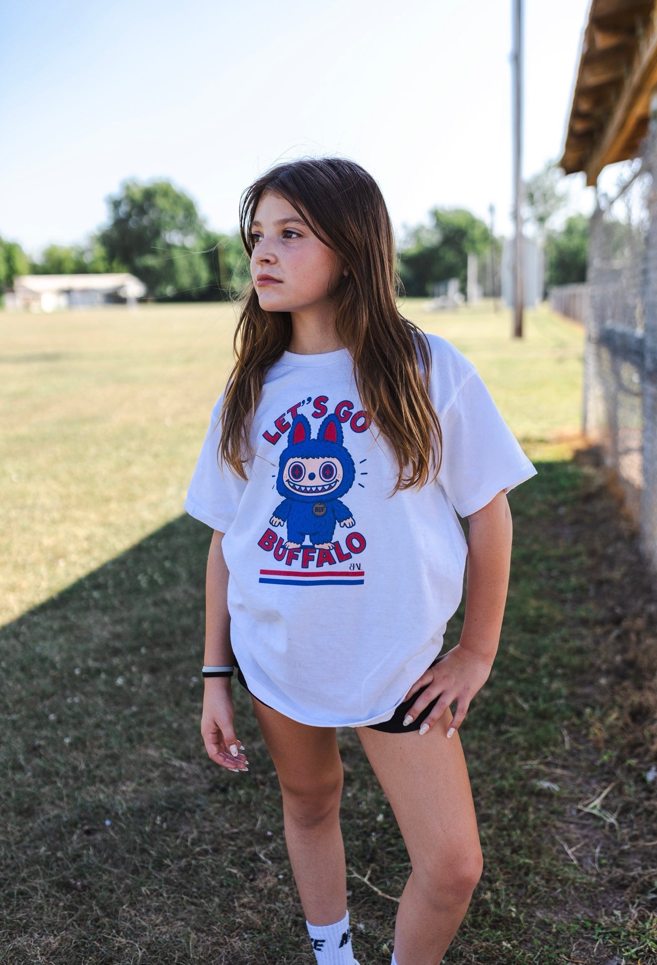 Let's Go Buffalo Little Monster Youth Tee