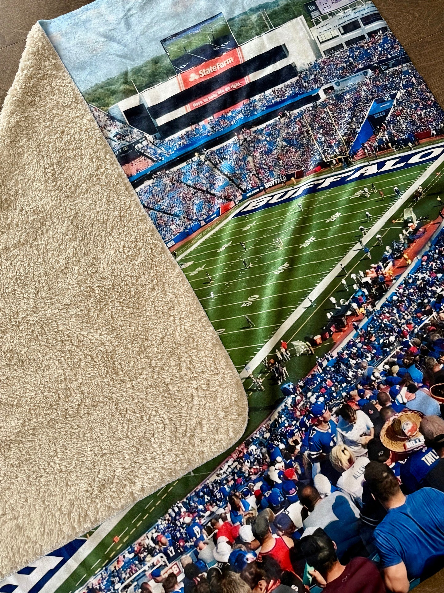 lining of sherpa blanket