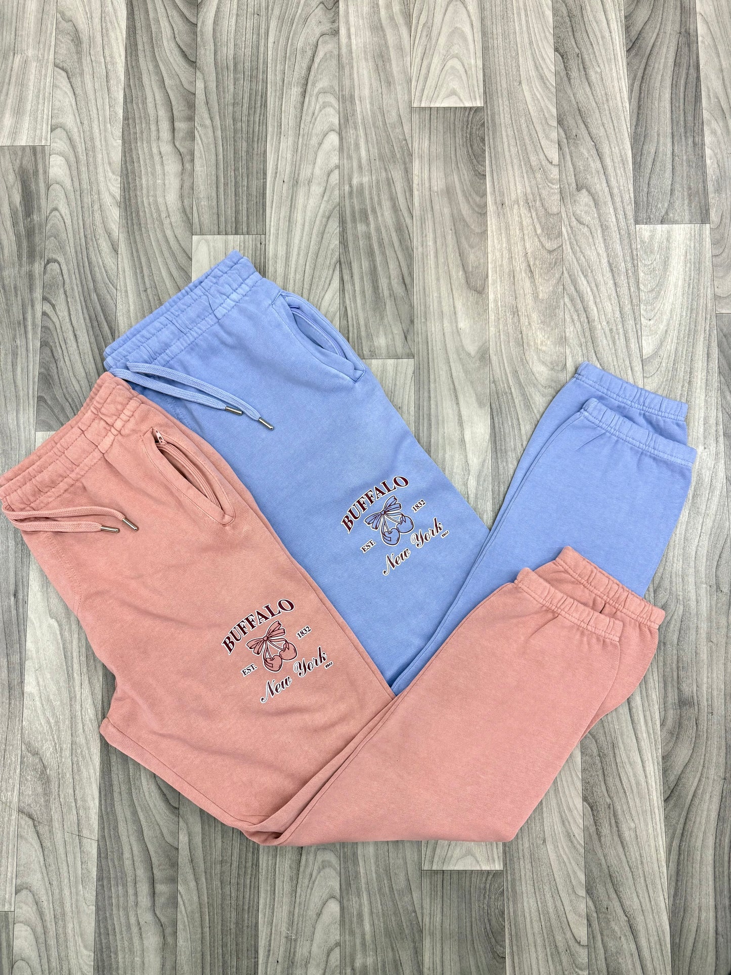 Cherry Berry Buffalo Joggers