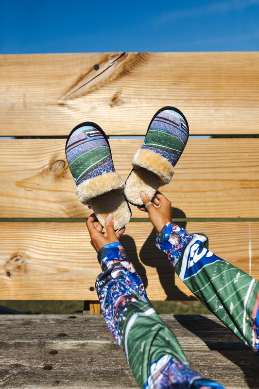A "View From The Ralph" Slippers
