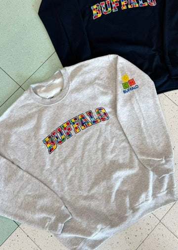Patricia Allen Fund sweatshirt detail design