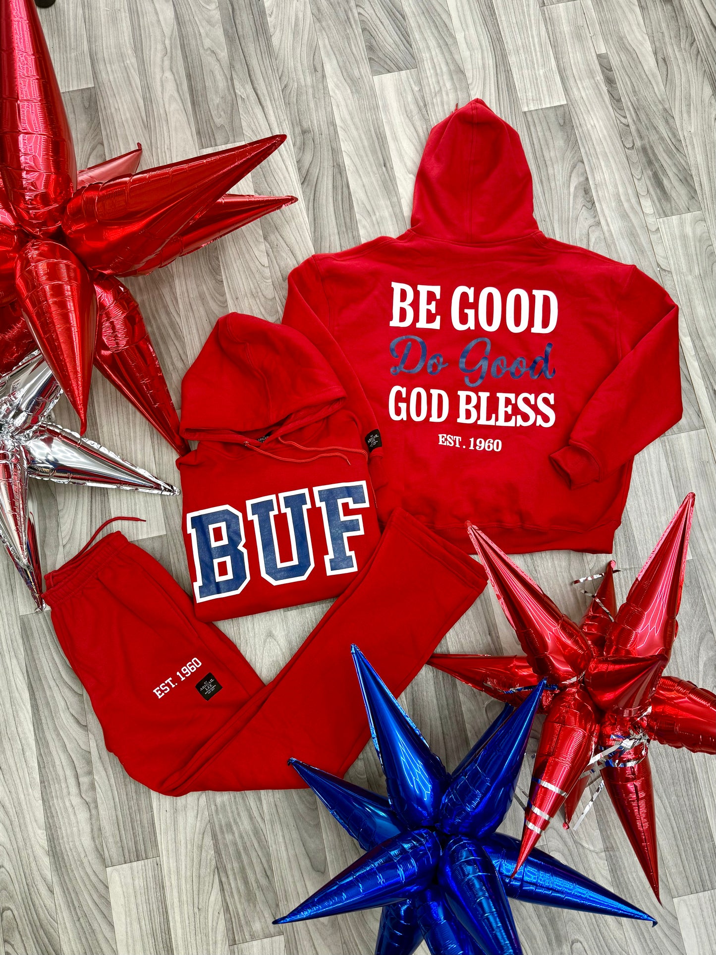 Be Good, Do Good, God Bless Red Sets