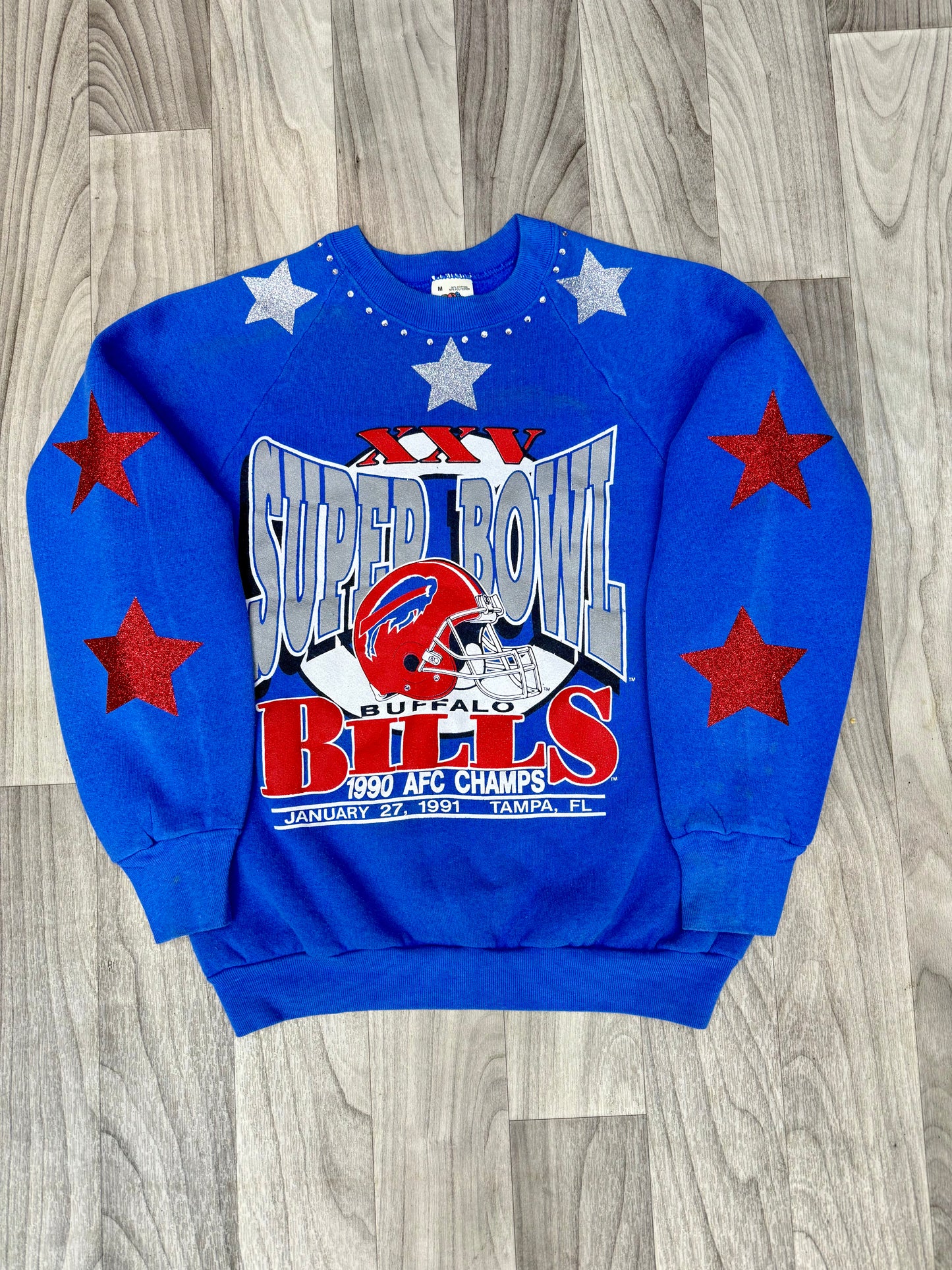1/1 VTG Super Bowl Ready Crew – Size M