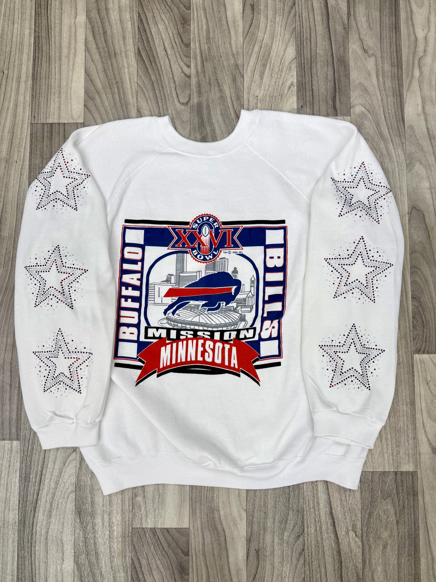 1/1 VTG Icy White in ’Sota Crew – Size XL