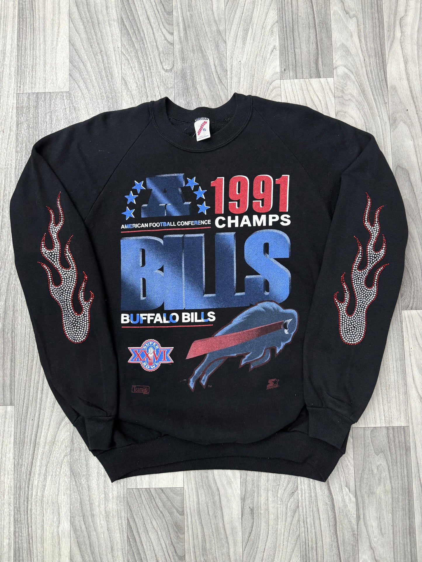 1/1 VTG Up in Flames Crew – Size XL