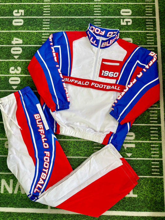 buffalo sweatsuit set racing style outfit