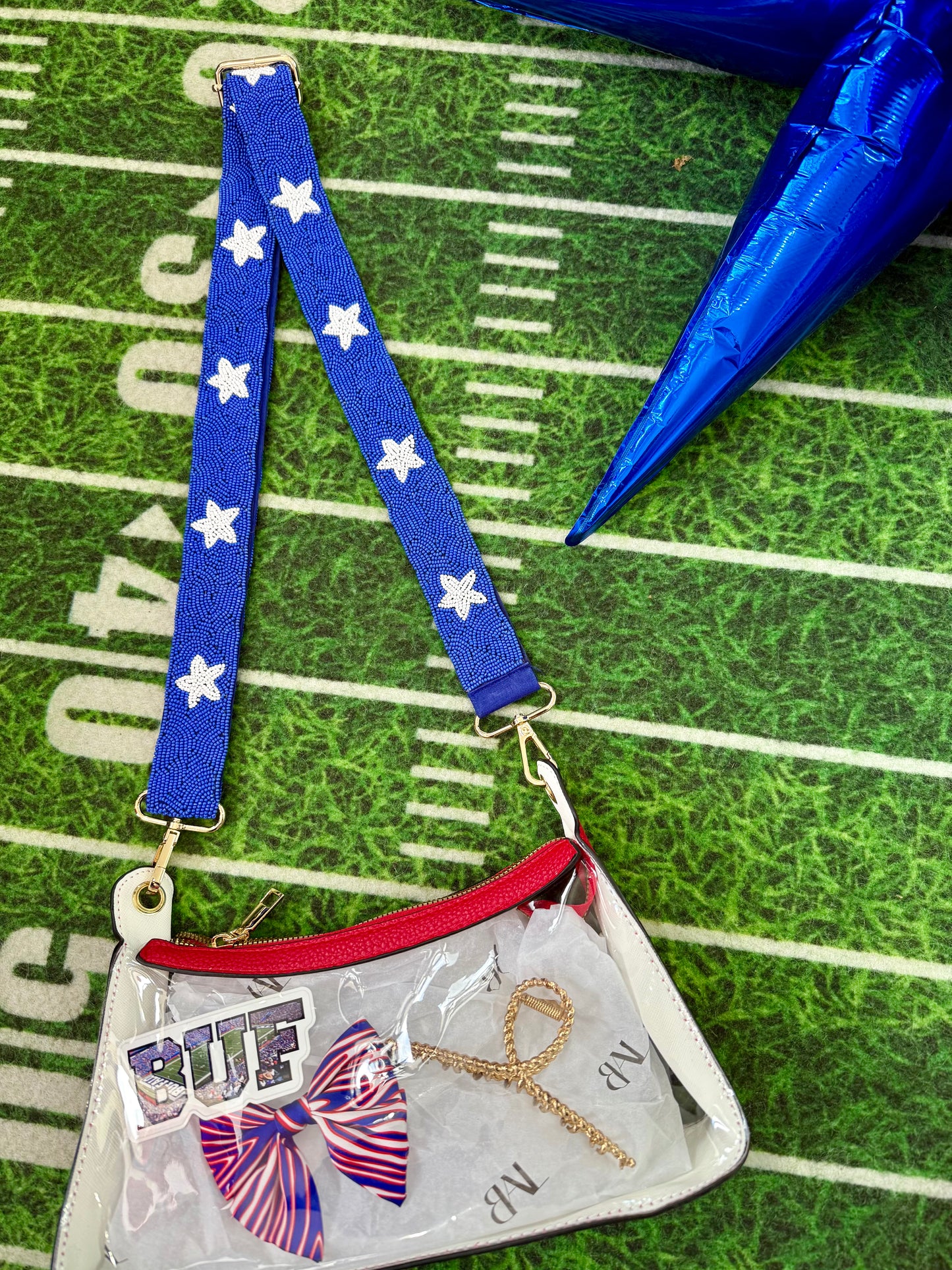 Starry Blue Purse Strap