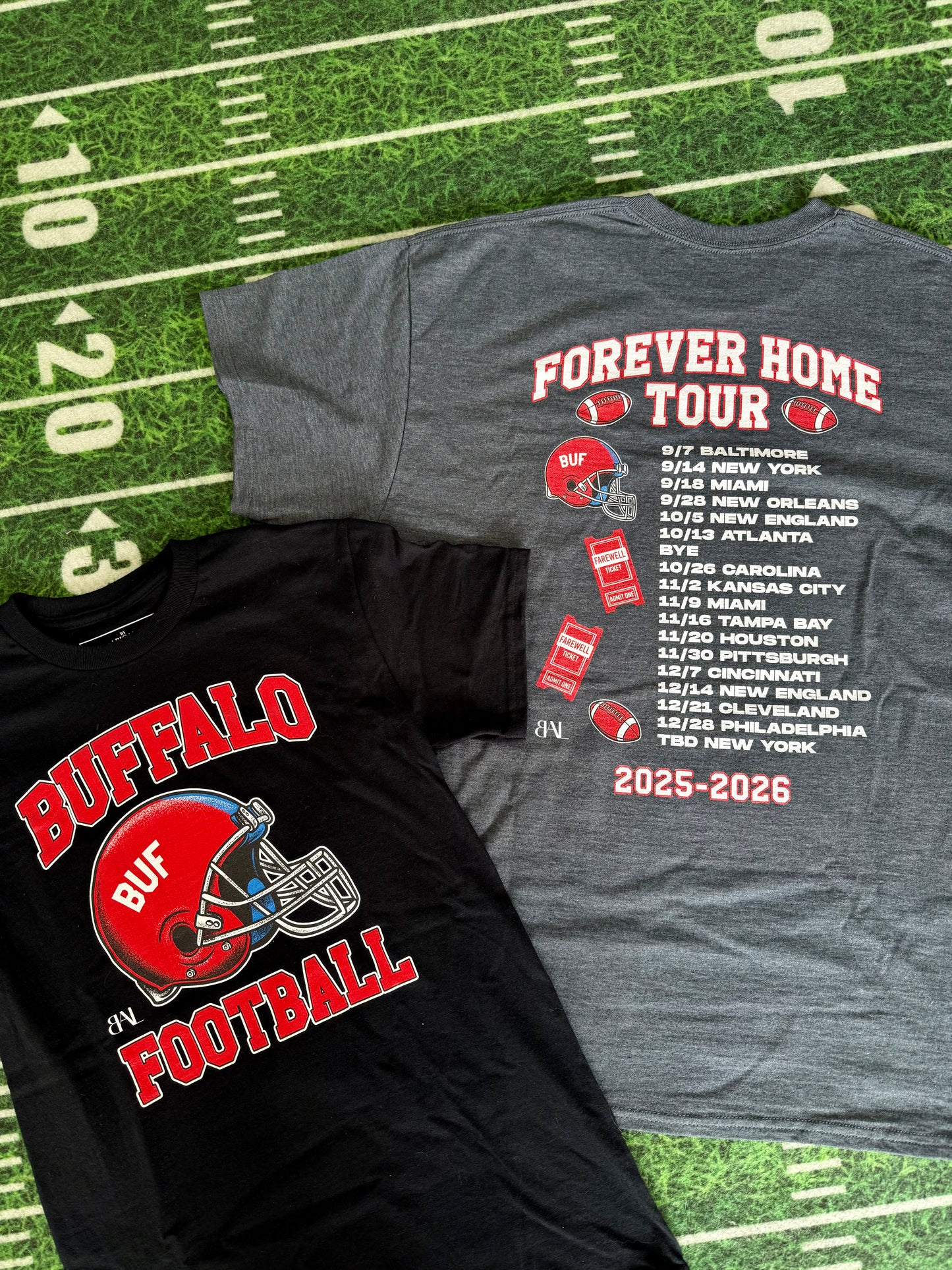 FOREVER HOME TOUR Schedule Tee