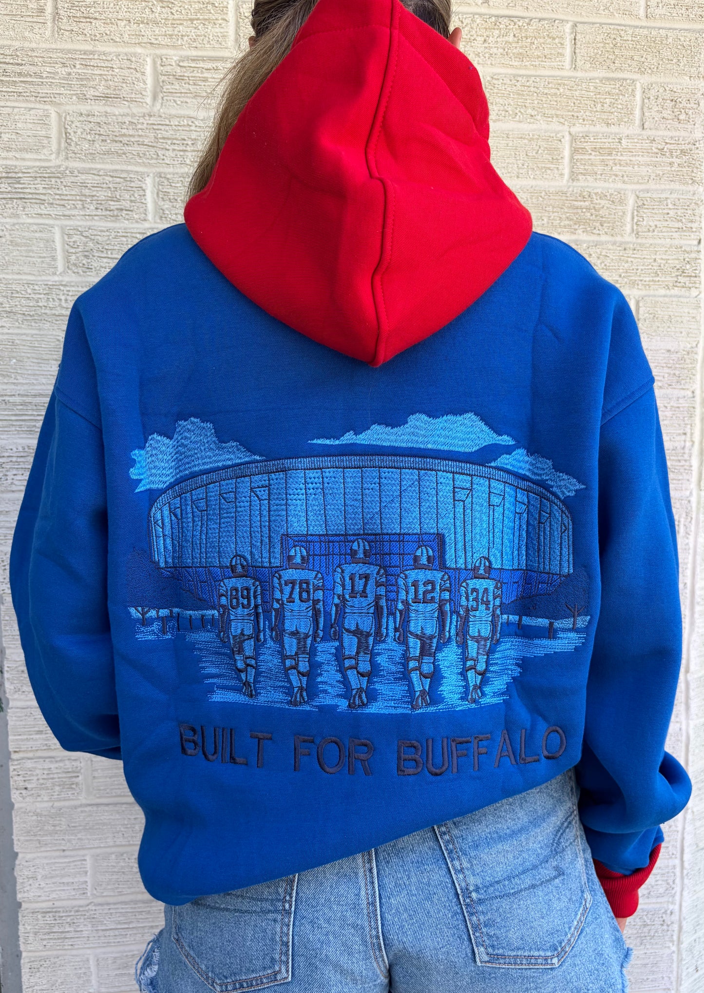 Built For Buffalo Embroidered Hoodie