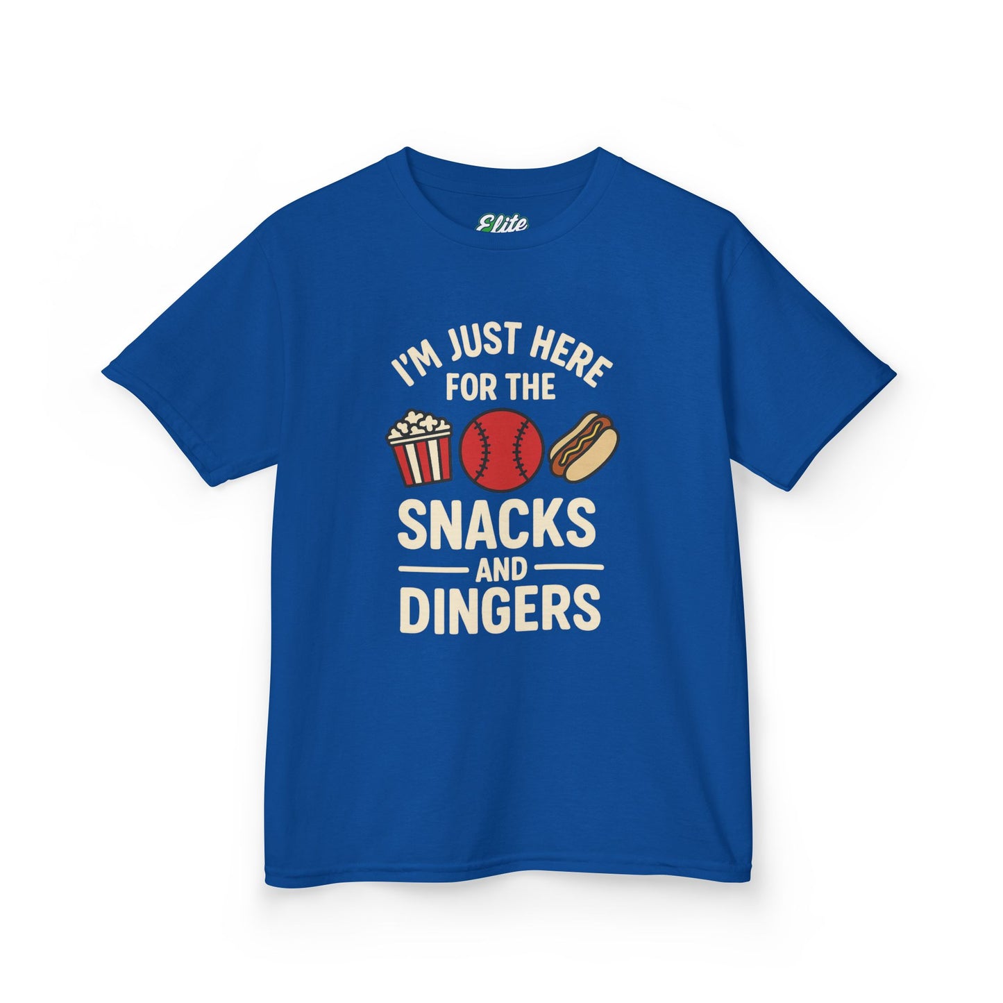 Evans Elite "Snacks and Dingers" Kids Tee