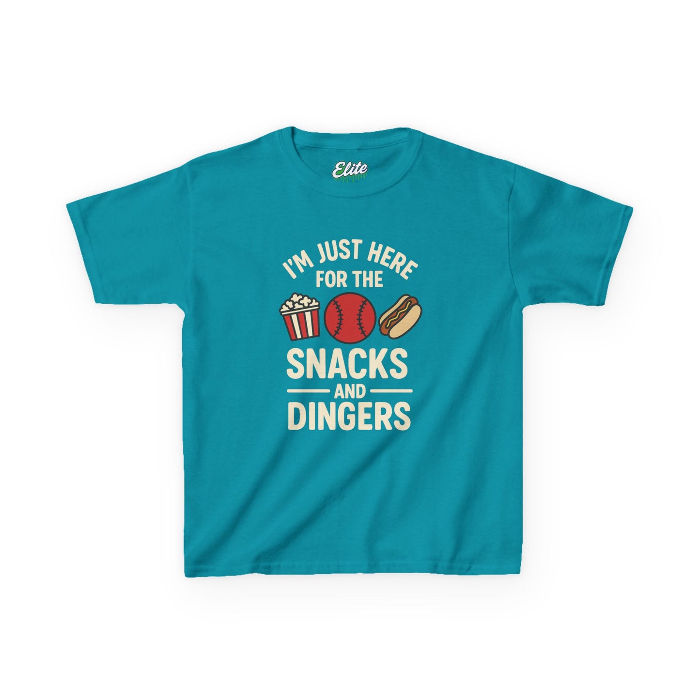 Evans Elite "Snacks and Dingers" Kids Tee