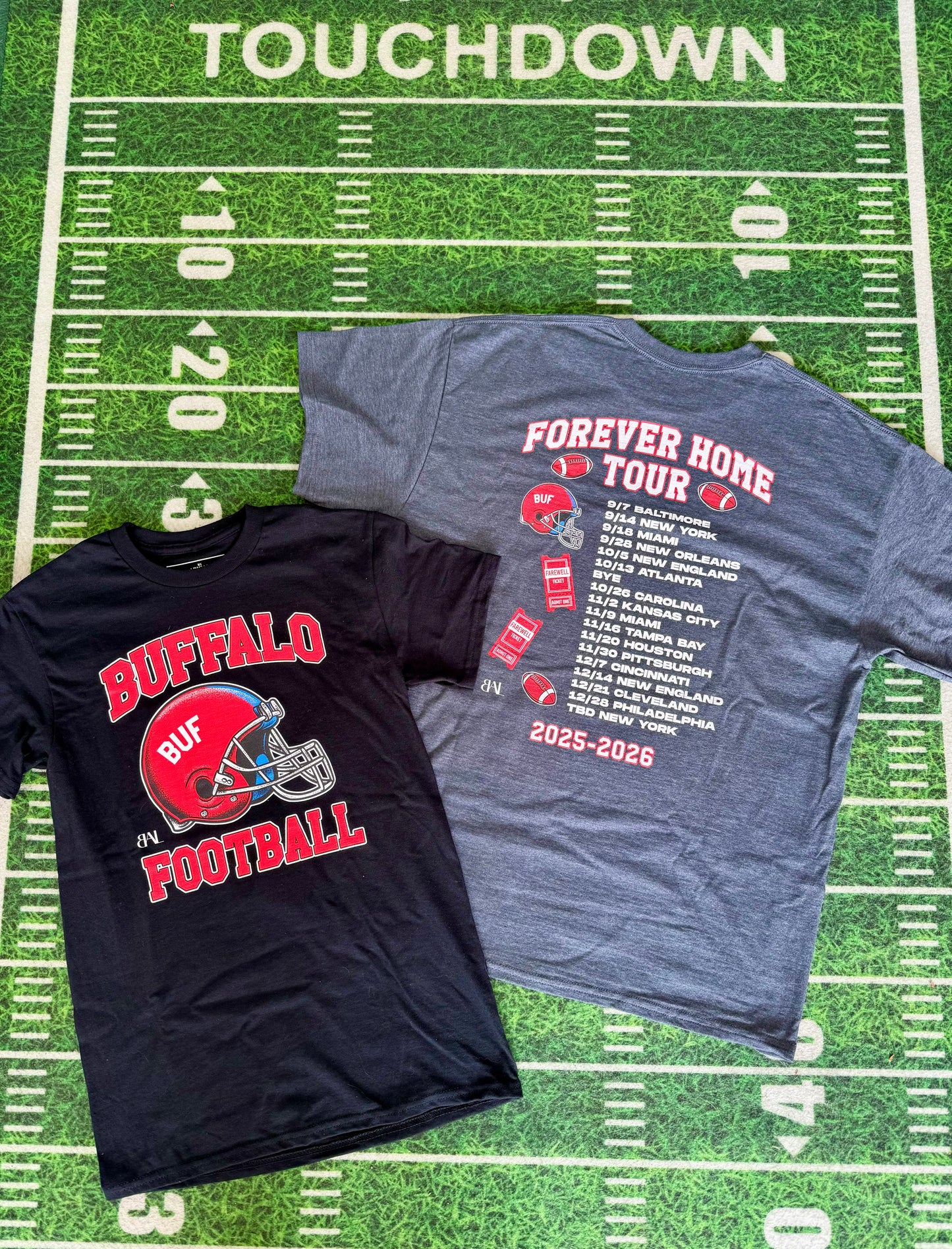 FOREVER HOME TOUR Schedule Tee