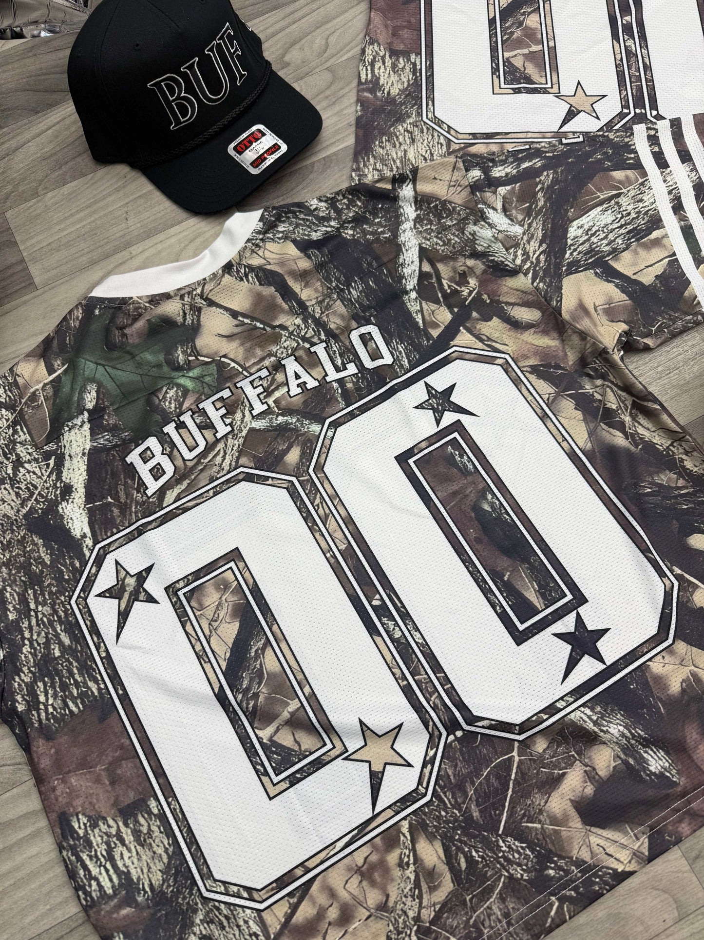 Camo Buffalo Jersey Shirt