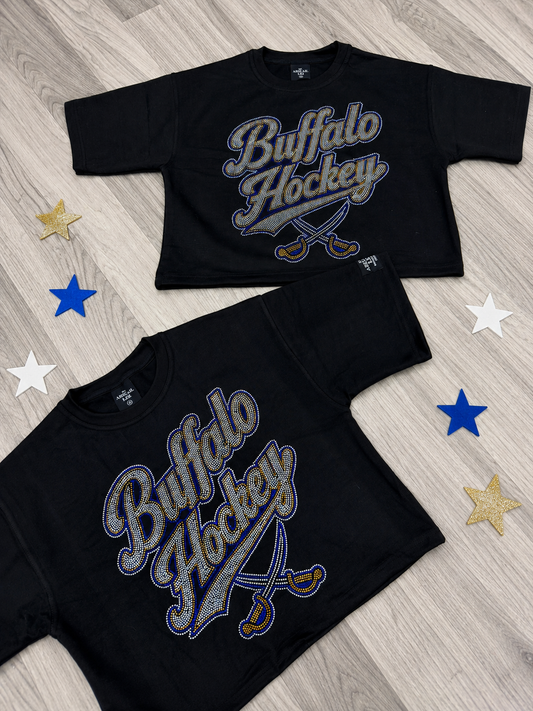 Buffalo Hockey Bling Tee