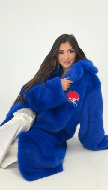 Blizzard Blue Fur Coat – By Abigail Lee™