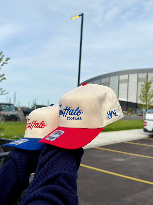 Buffalo/ Buffalo Football Script Hat