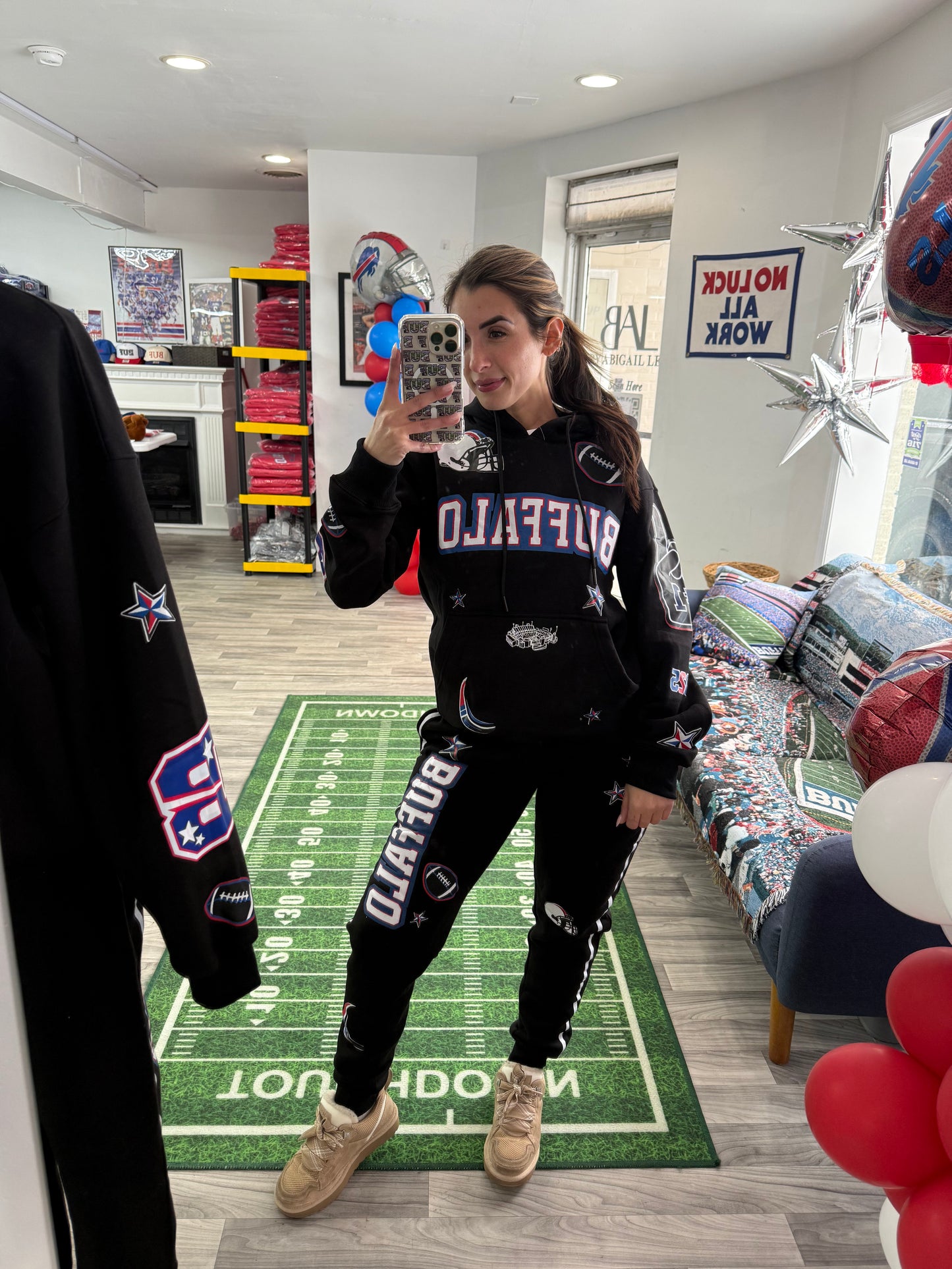 Commemorative Buffalo Football Set