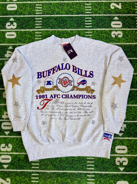 Buffalo Bills Script Crew- Size XL