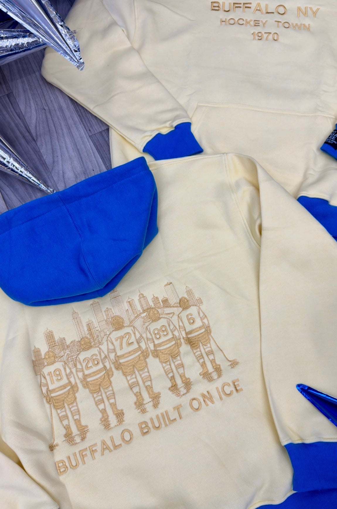 Buffalo Hockey Town Embroidered Hoodie Preorder