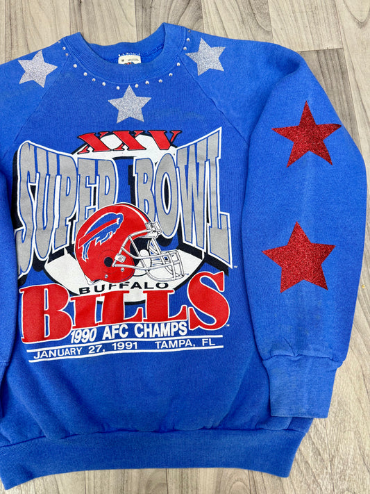 1/1 VTG Super Bowl Ready Crew – Size M