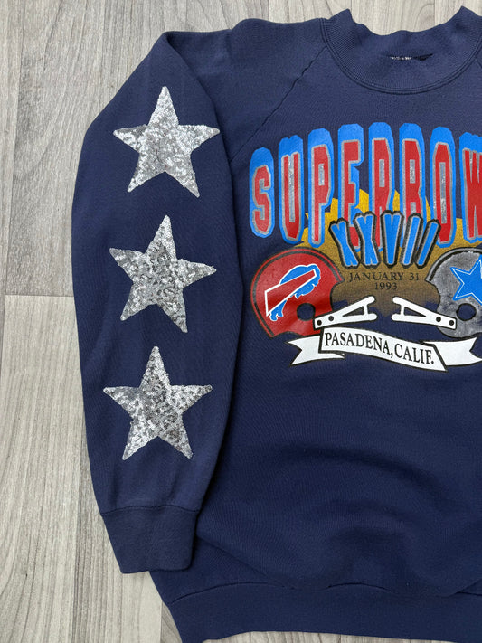 1/1 VTG Navy Rival Starry Crew – Size XL