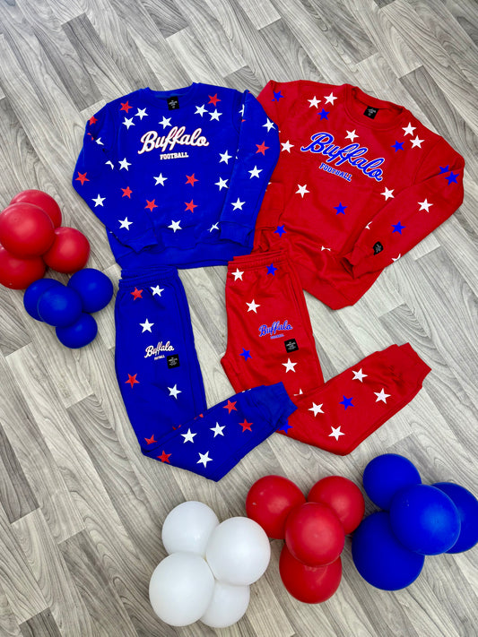 All American Buffalo Stars Set