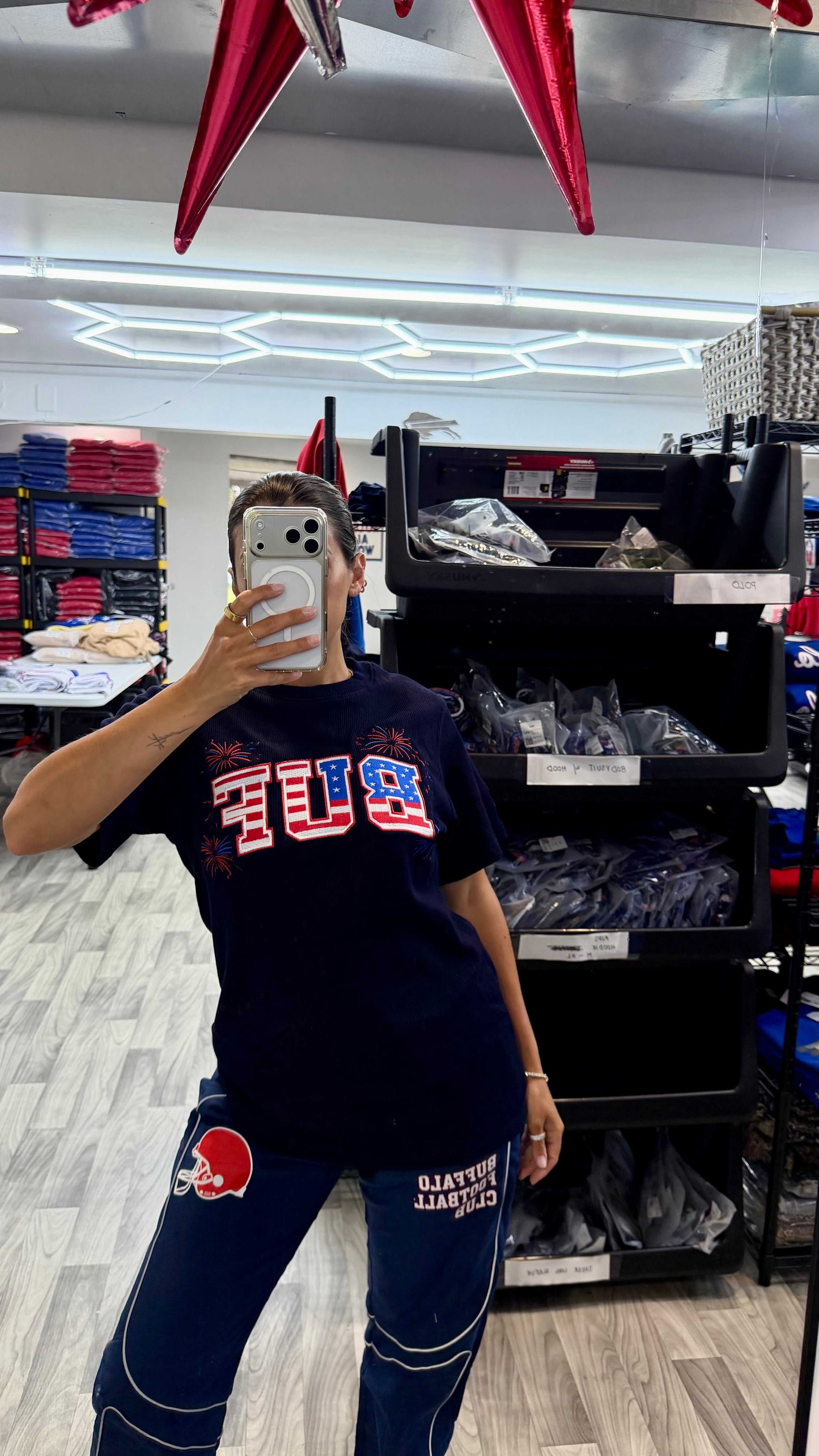 BUF Fourth of July Waffle Tee