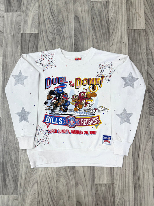 VTG White Out Duel at the Dome Crew- Size M