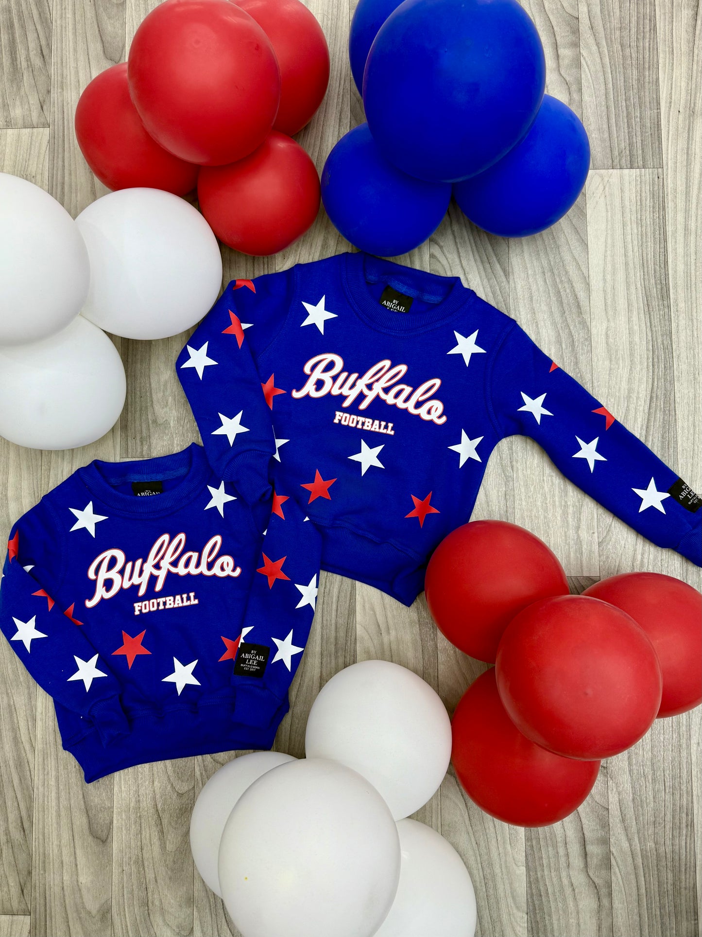 Buffalo Starry Toddler/Youth Crewneck