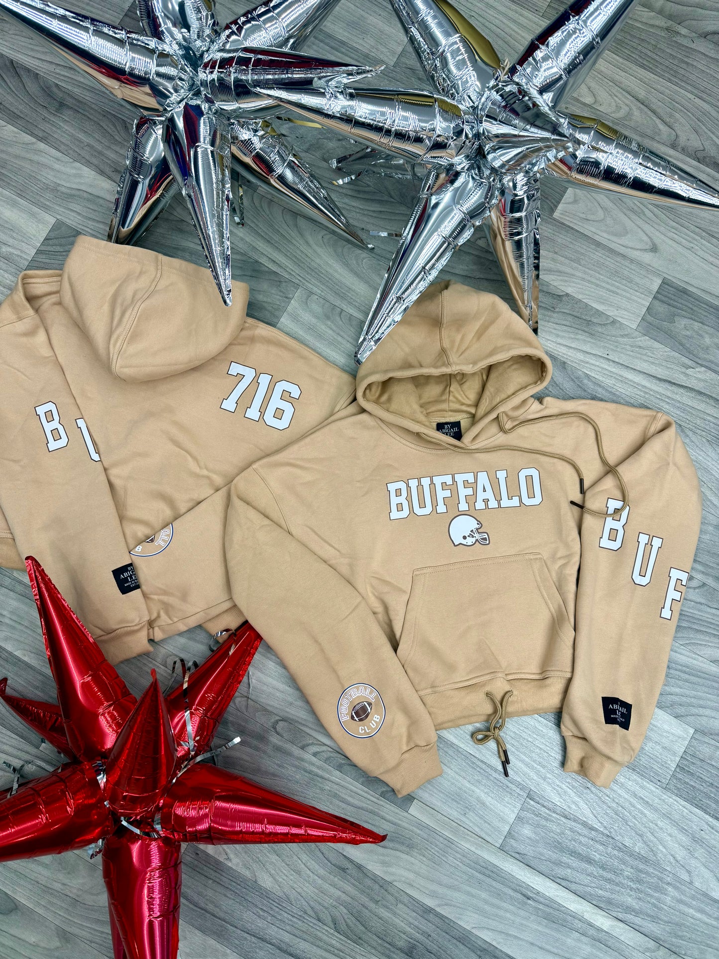 Totally Taupe Women's Cinched Hoodie