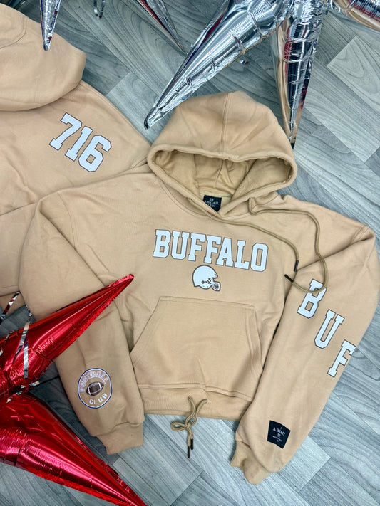 Totally Taupe Women's Cinched Hoodie