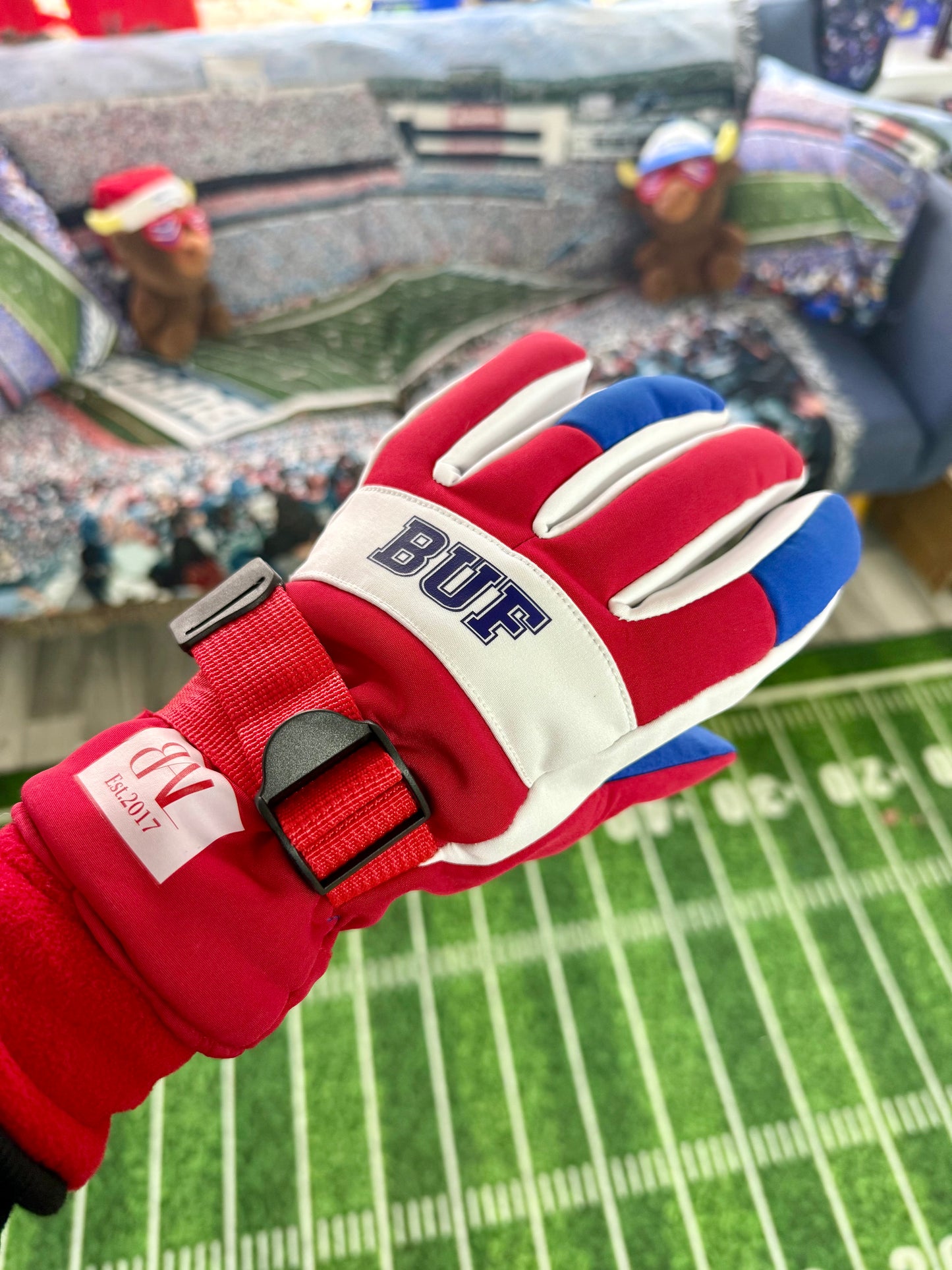 POWER RANGER RED GLOVES