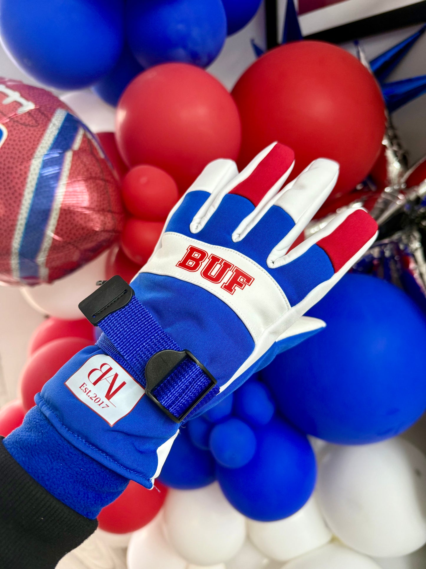 POWER RANGER BLUE GLOVES