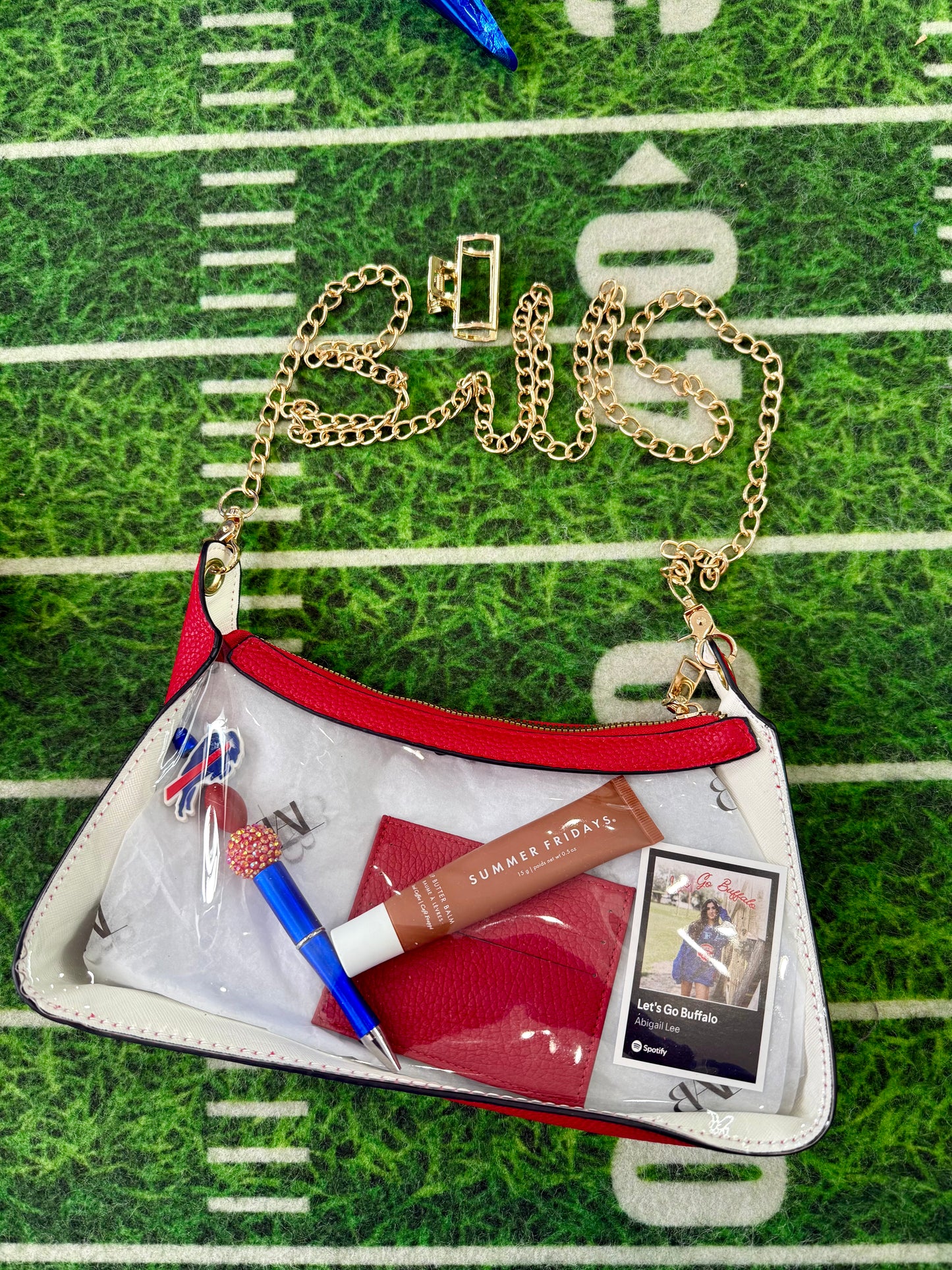 Red Stadium Bag