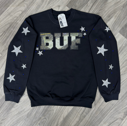View From Black Size Small Crewneck
