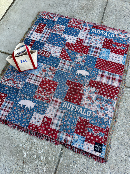 The Homegrown Heritage Woven Tapestry Blanket