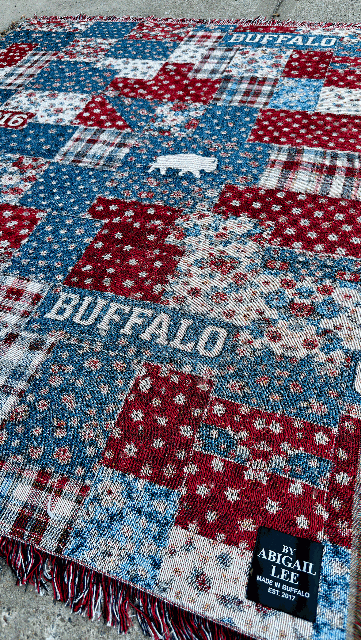 The Homegrown Heritage Woven Tapestry Blanket