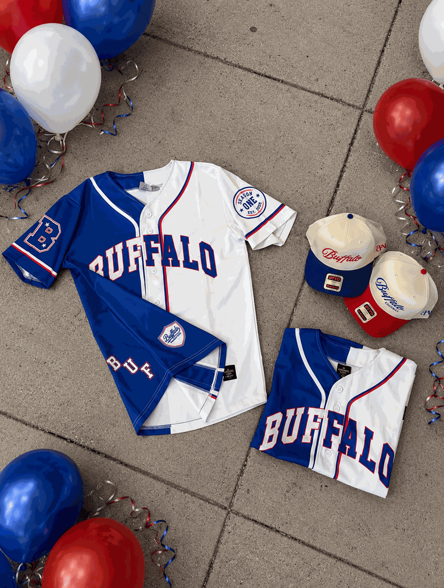 Buffalo Summer Split Baseball Jersey