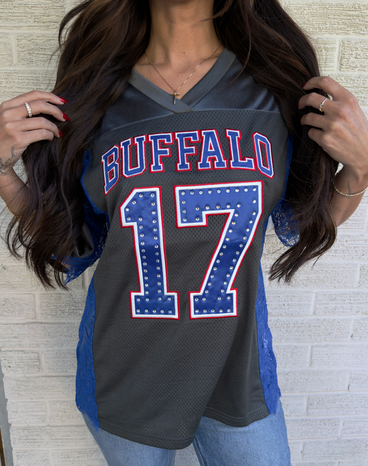 Welcome to Nickel City Lace/Mesh Jersey