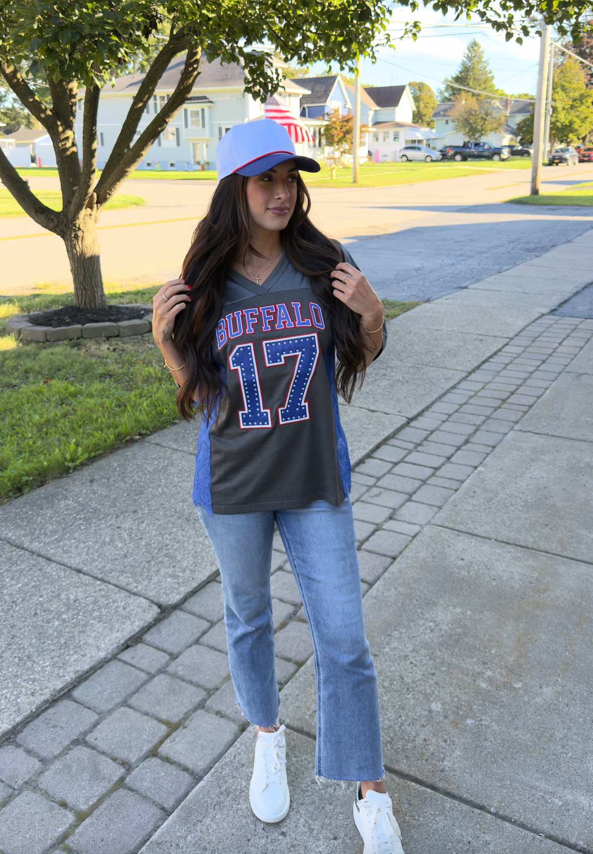 Welcome to Nickel City Lace/Mesh Jersey