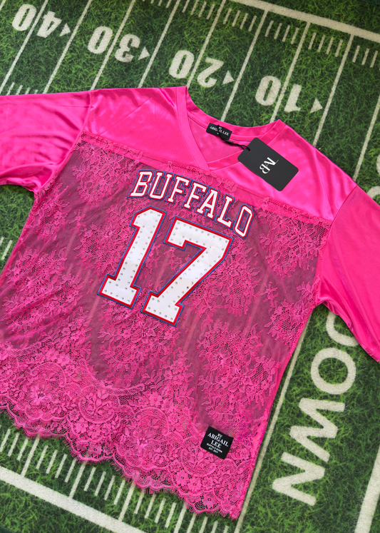 Pretty in Pink Lace Jersey