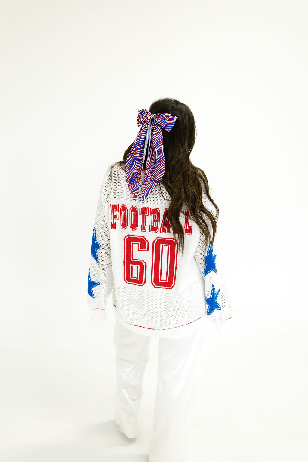 Starlight Football Knit Sweater