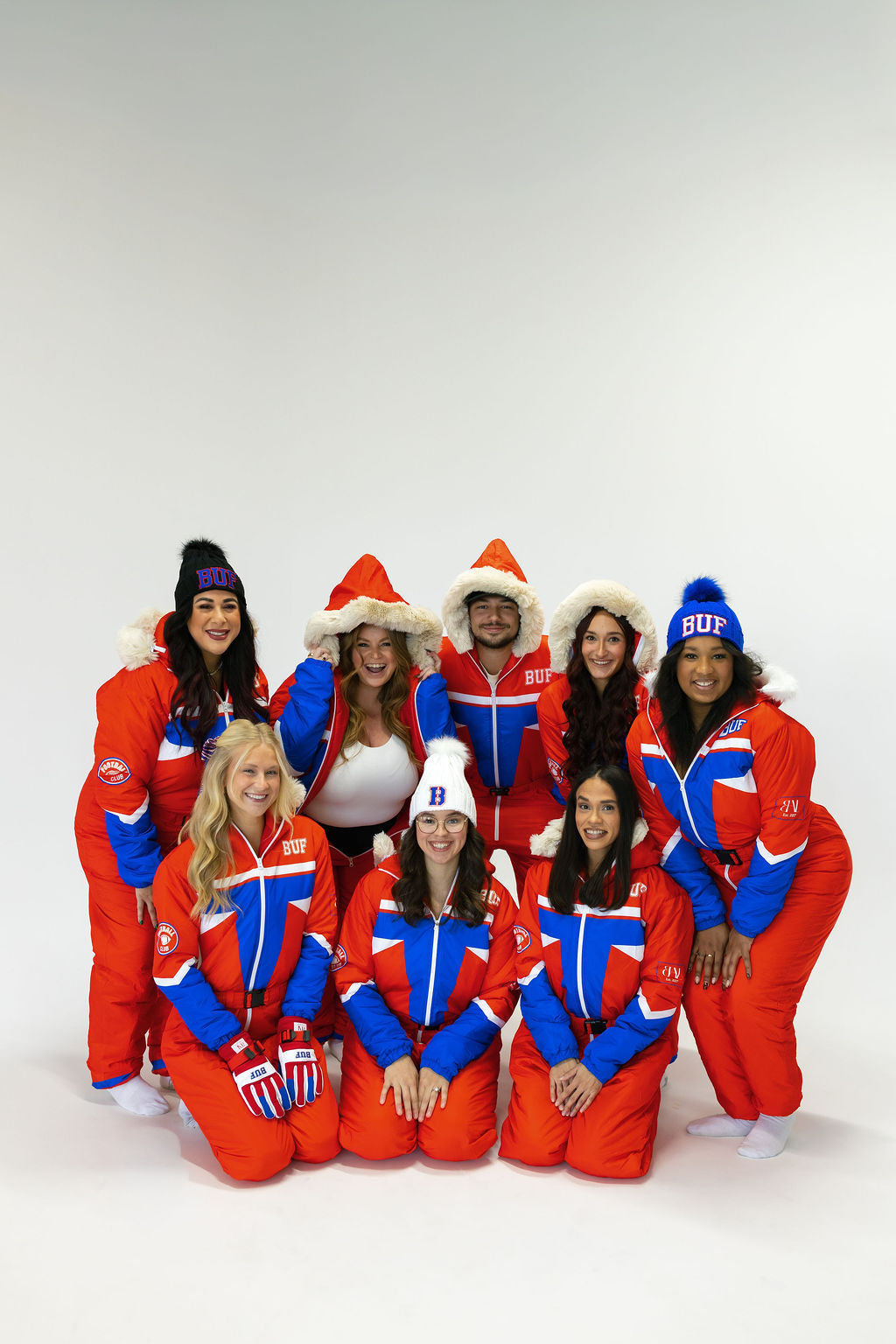 BUF Power Ranger Red Snow Suit